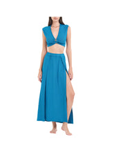 COTAZUR COTAZUR Top Donna Turchese Turchese